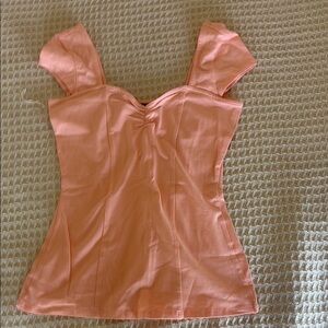 VENUS Pink Fitted Bustier Bodysuit
